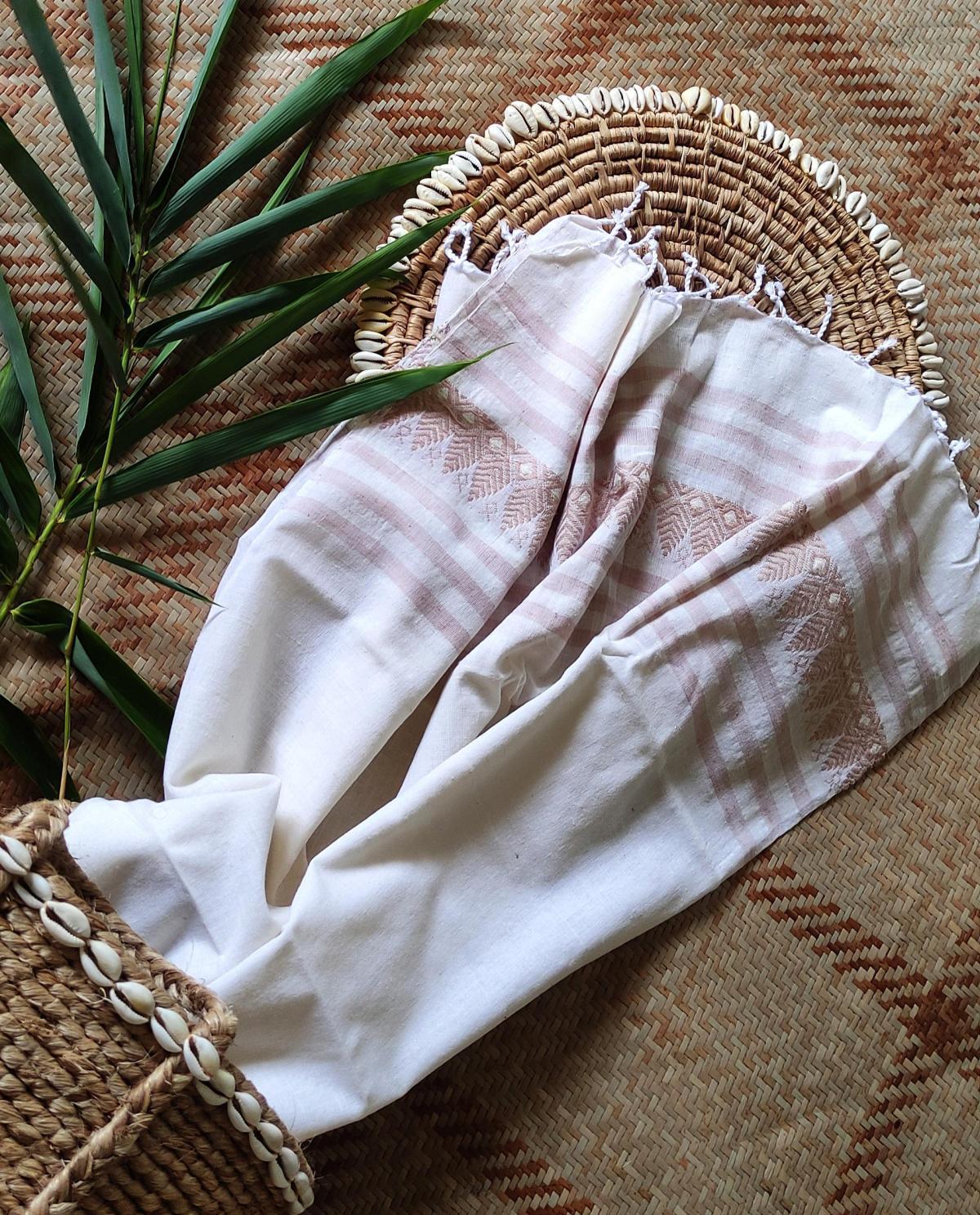 Cotton x Eri Silk Stole 5