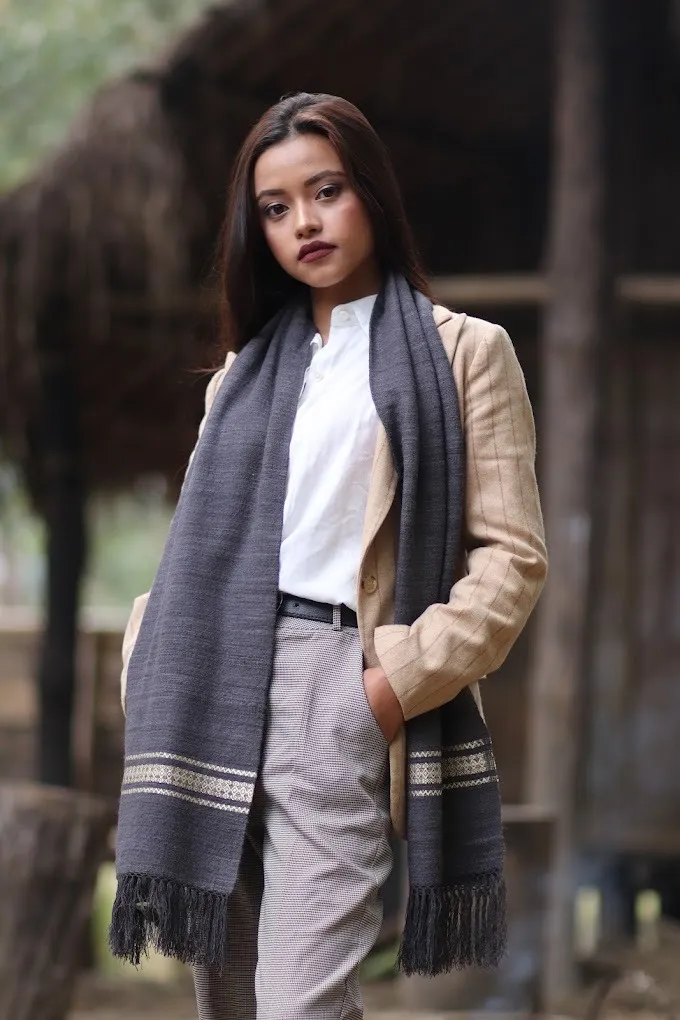 Eri Silk Stole 16
