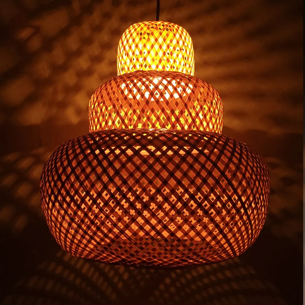 Bamboo Lamp Shade 4