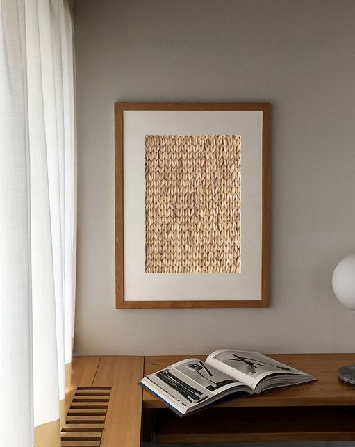 Water Hyacinth Weaved Frame