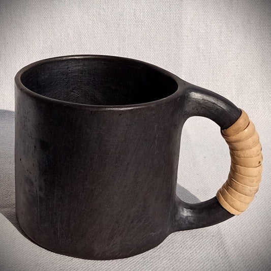Black Pottery Cup 1
