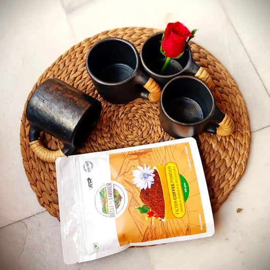 Black Pottery Cup 3
