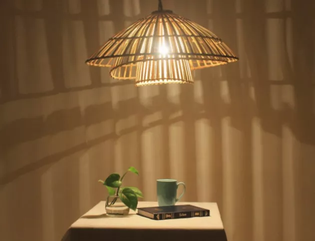 Bamboo Lamp Shade 8