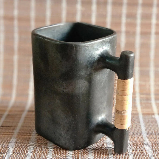 Black Pottery Cup 4