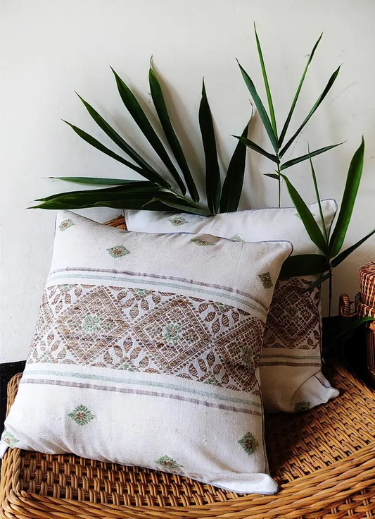 Cotton x Eri Silk Cushion Cover2