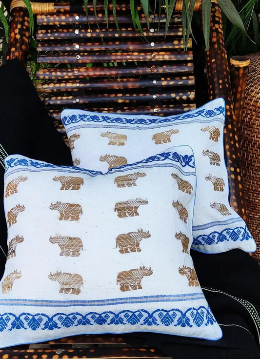 Cotton x Eri Silk Cushion Cover33