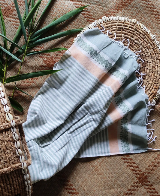 Cotton x Eri Silk Stole 2