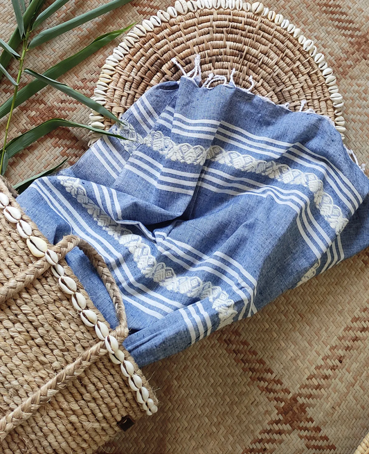 Cotton x Eri Silk Stole 4
