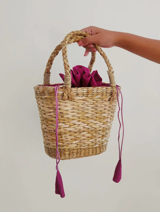 Handmade Kauna x Cotton Bag